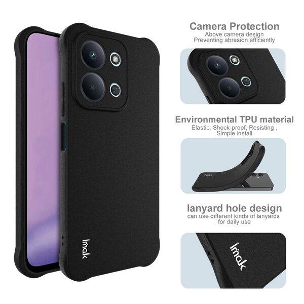 Θήκη Xiaomi Redmi 15C 5G (173mm) / Redmi 15C 4G (173mm) / Poco C85 4G (173mm) - IMAK - Πλάτη TPU - Μαύρο - Εικόνα 5