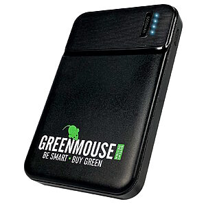 Φορητό Powerbank Mini 5000 mAh GreenMouse σε μαύρο χρώμα – 46956693