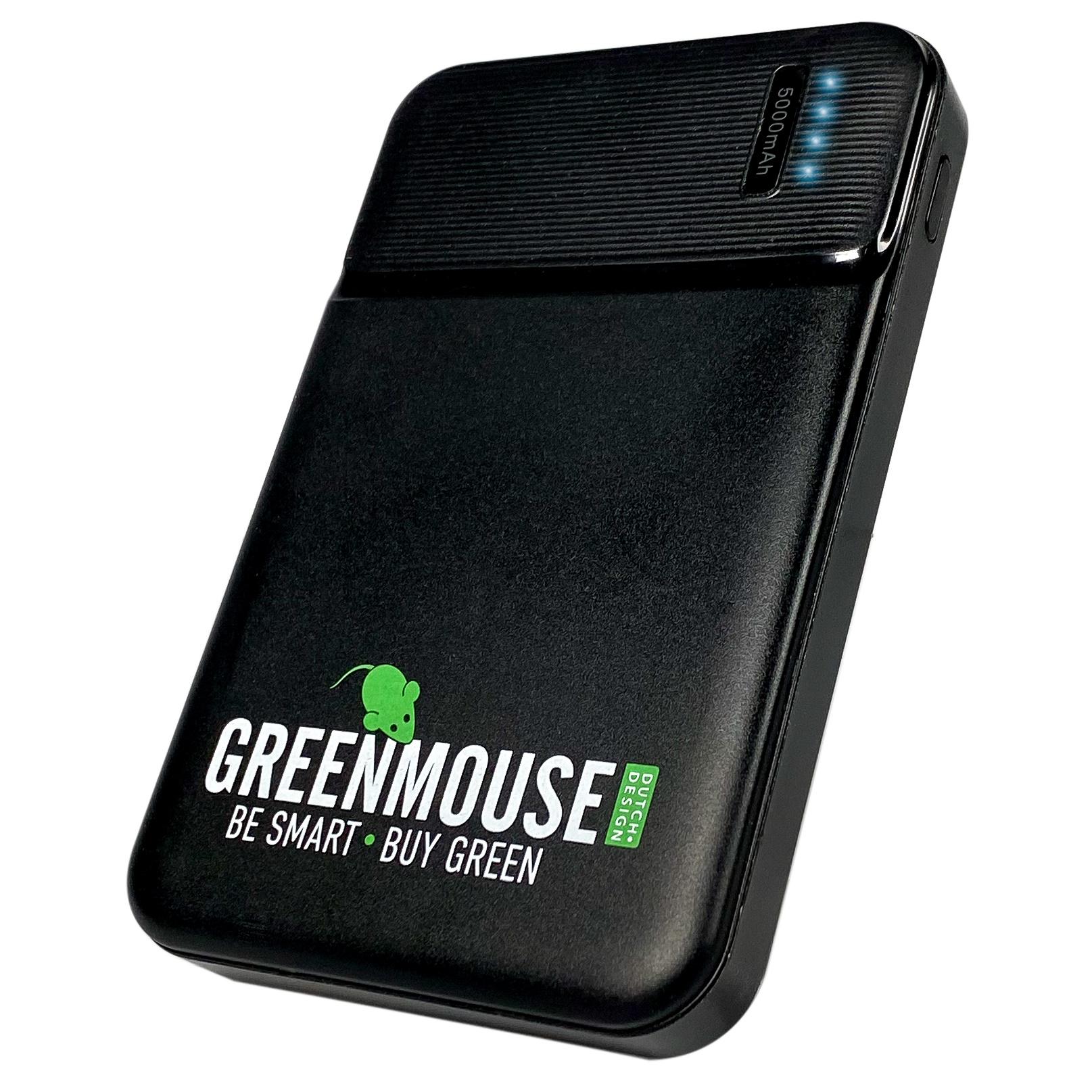 8719325857979-b Φορητό Powerbank Mini 5000 mAh GreenMouse σε μαύρο χρώμα – 46956693 - Image 1