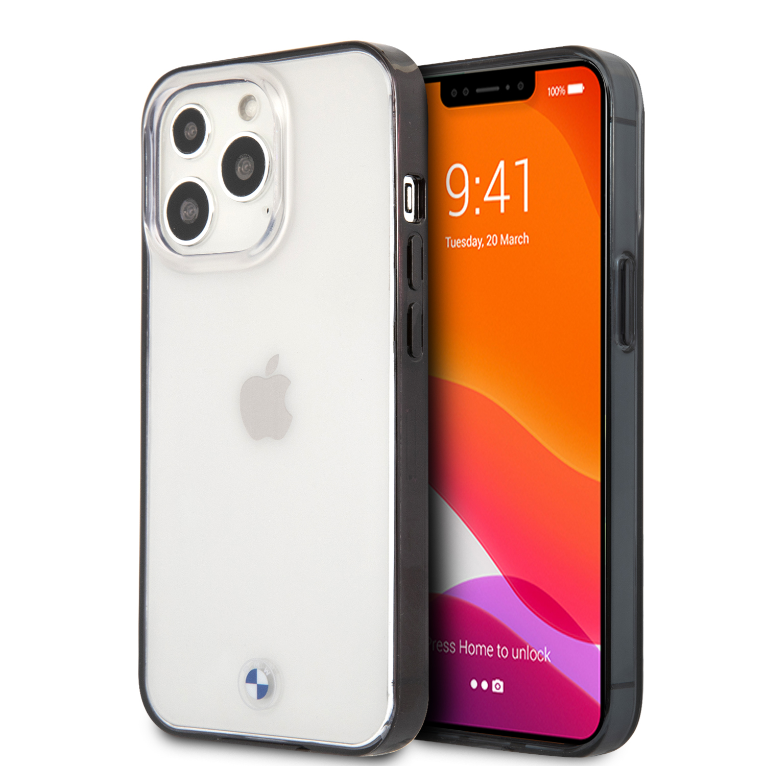 BMHCP13LPCUMRBK_1 BMW Signature Collection Back Cover Θήκη προστασίας από σιλικόνη – iPhone 13 Pro (διάφανη) - Image 1