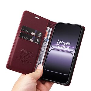 ΘΗΚΕΣ ΚΙΝΗΤΩΝ ONEPLUS ΑΞΕΣΟΥΑΡ ΚΙΝΗΤΩΝ ONEPLUS 10 Θήκη OnePlus Nord 5 5G - YIKATU - Flip Πορτοφόλι από Συνθετικό Δέρμα (PU) με TPU - Κόκκινο - Wallet/Stand - Εικόνα 2