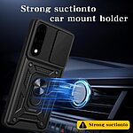 Θήκη OnePlus Nord 5 5G - OEM - Σκληρή Θήκη PC+TPU - Μαύρο - Stand - Εικόνα 3