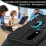 Θήκη OnePlus Nord 5 5G - OEM - Σκληρή Θήκη PC+TPU - Μπλε - Stand - Εικόνα 9