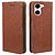 Θήκη OnePlus Nord CE5 5G - OEM - Flip Πορτοφόλι από Συνθετικό Δέρμα (PU) με TPU - Καφέ - RFID/Wallet/Stand