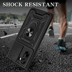 ΘΗΚΕΣ ΚΙΝΗΤΩΝ View 20 ΑΞΕΣΟΥΑΡ ΚΙΝΗΤΩΝ Honor View 20 26 Θήκη OnePlus Nord CE5 5G - OEM - Σκληρή Θήκη PC+TPU - Κόκκινο - Stand - Εικόνα 2