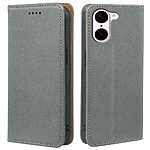 Θήκη OnePlus Nord CE5 5G - OEM - Flip Πορτοφόλι από Συνθετικό Δέρμα (PU) με TPU - Γκρι - RFID/Wallet/Stand