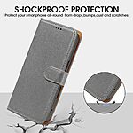 Θήκη OnePlus Nord CE5 5G - OEM - Flip Πορτοφόλι από Συνθετικό Δέρμα (PU) με TPU - Γκρι - RFID/Wallet/Stand - Εικόνα 4