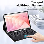 Θήκη Samsung Galaxy Tab S11 - DUX DUCIS TK Series - Flip Θήκη από Συνθετικό Δέρμα (PU) - Μαύρο - Πληκτρολόγιο/Touchpad - Εικόνα 6