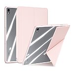 Θήκη Samsung Galaxy Tab S11 - DUX DUCIS Magi Series - Flip Θήκη από Συνθετικό Δέρμα (PU) με TPU - Ροζ - Stand