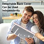 Θήκη Samsung Galaxy Tab S11 - DUX DUCIS Magi Series - Flip Θήκη από Συνθετικό Δέρμα (PU) με TPU - Ροζ - Stand - Εικόνα 2