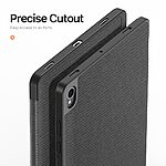 Θήκη Samsung Galaxy Tab S11 - DUX DUCIS Domo Series - Flip Θήκη από Συνθετικό Δέρμα (PU) με TPU - Μαύρο - Stand - Εικόνα 5