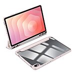 Θήκη Samsung Galaxy Tab S11 - DUX DUCIS TOBY Series - Flip Θήκη από Συνθετικό Δέρμα (PU) με TPU - Ροζ - Auto Sleep/Stand - Εικόνα 4