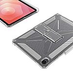 Θήκη Samsung Galaxy Tab S11 - OEM - Σκληρή Θήκη PC+TPU - Διάφανο - Stand - Εικόνα 4