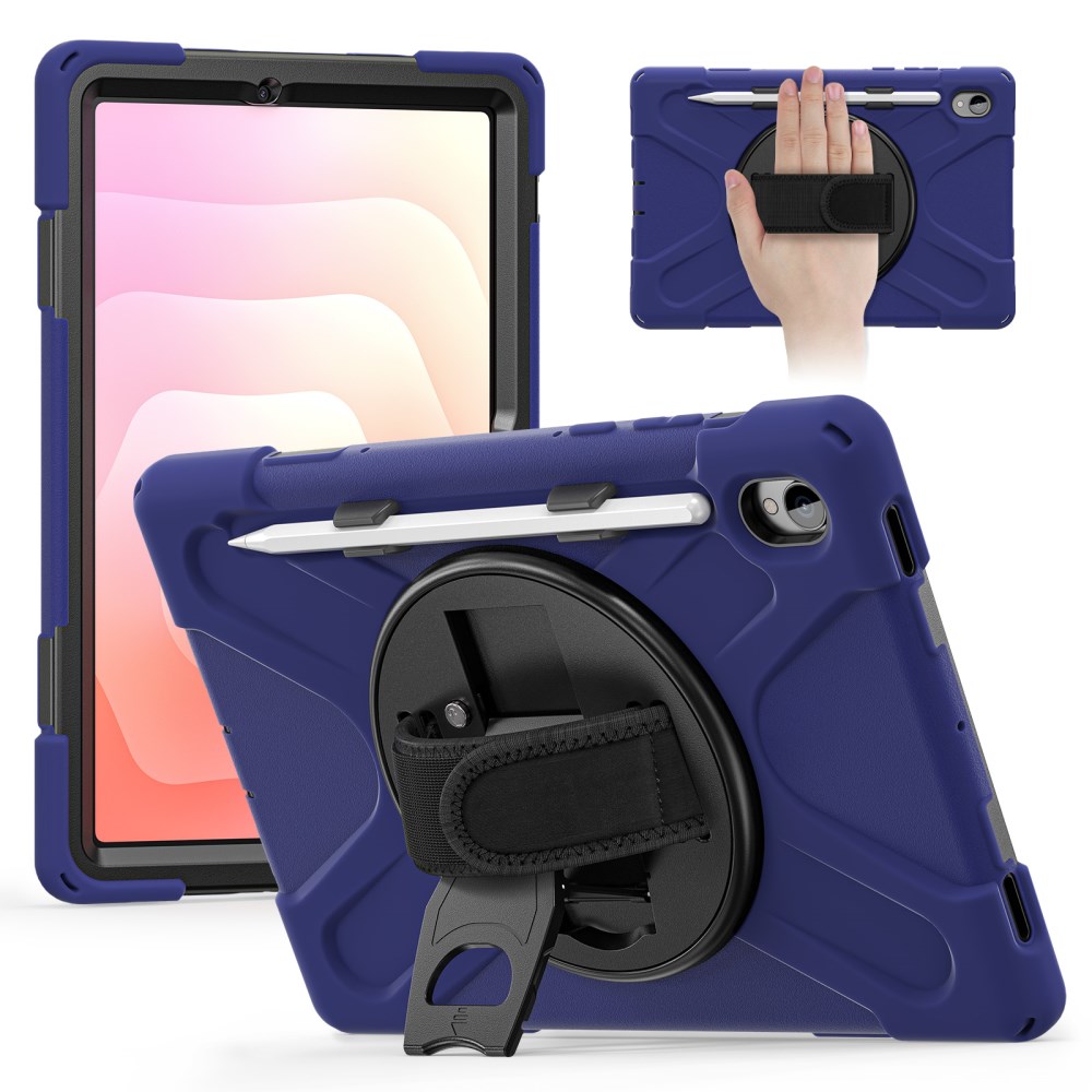 Θήκη Samsung Galaxy Tab S11 - OEM - Σκληρή Θήκη PC+TPU - Μπλε - Stand/Λουράκι Θήκη Samsung Galaxy Tab S11 - OEM - Σκληρή Θήκη PC+TPU - Μπλε - Stand/Λουράκι