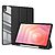 Θήκη Samsung Galaxy Tab S11 - DUX DUCIS TOBY Series - Flip Θήκη από Συνθετικό Δέρμα (PU) με TPU - Μαύρο - Stand