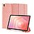 Θήκη Samsung Galaxy Tab S11 - DUX DUCIS Domo Series - Flip Θήκη από Συνθετικό Δέρμα (PU) με TPU - Ροζ - Stand