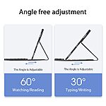 Θήκη Samsung Galaxy Tab S11 Ultra - DUX DUCIS TK Series - Πλάτη από Συνθετικό Δέρμα (PU) - Μαύρο - Πληκτρολόγιο/Touchpad/Stand - Εικόνα 5