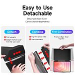 Θήκη Samsung Galaxy Tab S11 Ultra - DUX DUCIS Magi Series - Flip Θήκη από Συνθετικό Δέρμα (PU) με TPU - Μαύρο - Stand/Αποσπώμενη - Εικόνα 6