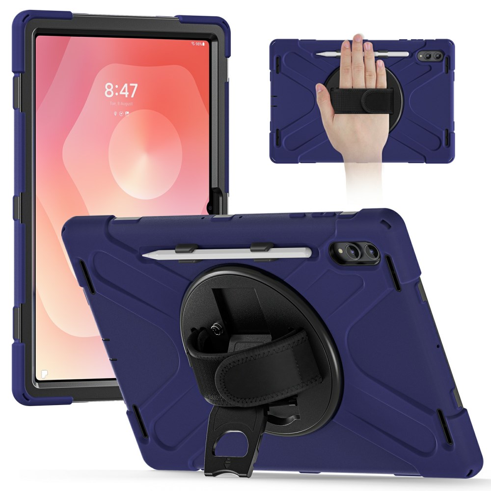 Θήκη Samsung Galaxy Tab S11 Ultra - OEM - Σκληρή Θήκη PC+TPU - Μπλε - Stand/Λουράκι Θήκη Samsung Galaxy Tab S11 Ultra - OEM - Σκληρή Θήκη PC+TPU - Μπλε - Stand/Λουράκι