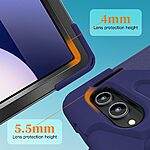 Θήκη Samsung Galaxy Tab S11 Ultra - OEM - Σκληρή Θήκη PC+TPU - Μπλε - Stand/Λουράκι - Εικόνα 8