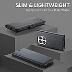 Θήκη Xiaomi 15T 5G - CASEME 023 - Flip Πορτοφόλι από Συνθετικό Δέρμα (PU) με TPU - μαύρο - RFID/Wallet/Stand - Εικόνα 3