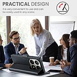 Θήκη Xiaomi 15T 5G - CASEME 023 - Flip Πορτοφόλι από Συνθετικό Δέρμα (PU) με TPU - μαύρο - RFID/Wallet/Stand - Εικόνα 6