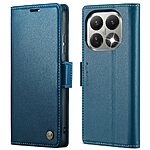 Θήκη Xiaomi 15T 5G - CASEME 023 - Flip Πορτοφόλι από Συνθετικό Δέρμα (PU) με TPU - Μπλε - RFID/Wallet/Stand