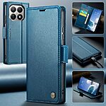 Θήκη Xiaomi 15T 5G - CASEME 023 - Flip Πορτοφόλι από Συνθετικό Δέρμα (PU) με TPU - Μπλε - RFID/Wallet/Stand - Εικόνα 7