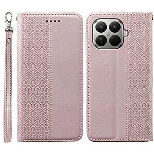 Θήκη Xiaomi 15T Pro 5G - OEM - Flip Πορτοφόλι από Συνθετικό Δέρμα (PU) με TPU - Ροζ Χρυσό - Wallet/Stand/Λουράκι