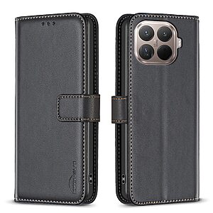 ΘΗΚΕΣ ΚΙΝΗΤΩΝ ΑΞΕΣΟΥΑΡ LG Q6 35 Θήκη Xiaomi 15T Pro 5G - BINFEN COLOR BF17 - Flip Πορτοφόλι από Συνθετικό Δέρμα (PU) με TPU - Μαύρο - Wallet/Stand