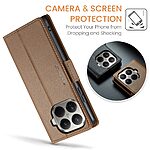 Θήκη Xiaomi 15T Pro 5G - CASEME 023 - Flip Πορτοφόλι από Συνθετικό Δέρμα (PU) με TPU - Καφέ - RFID/Wallet/Stand - Εικόνα 9