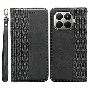 Θήκη Xiaomi 15T Pro 5G - OEM - Flip Πορτοφόλι από Συνθετικό Δέρμα (PU) με TPU - Μαύρο - Wallet/Stand/Λουράκι