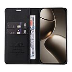 Θήκη Xiaomi 15T Pro 5G - YIKATU - Flip Πορτοφόλι από Συνθετικό Δέρμα (PU) με TPU - Μαύρο - Wallet/Stand - Εικόνα 3