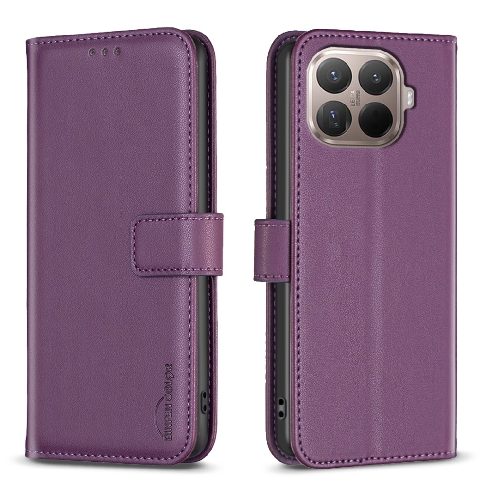 Θήκη Xiaomi 15T Pro 5G - BINFEN COLOR BF17 - Flip Πορτοφόλι από Συνθετικό Δέρμα (PU) με TPU - μωβ - Wallet/Stand Θήκη Xiaomi 15T Pro 5G - BINFEN COLOR BF17 - Flip Πορτοφόλι από Συνθετικό Δέρμα (PU) με TPU - μωβ - Wallet/Stand