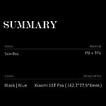 Θήκη Xiaomi 15T Pro 5G - DUX DUCIS Skin Pro Series - Flip Πορτοφόλι από Συνθετικό Δέρμα (PU) - Μαύρο - Wallet/Stand - Εικόνα 3