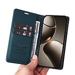 Θήκη Xiaomi 15T Pro 5G - YIKATU - Flip Πορτοφόλι από Συνθετικό Δέρμα (PU) με TPU - Πράσινο - Wallet/Stand - Εικόνα 10