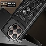 Θήκη Xiaomi 15T Pro 5G - OEM - Σκληρή Θήκη PC+TPU - Ασημί - Stand - Εικόνα 4