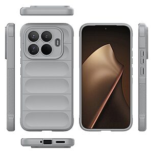 ΘΗΚΕΣ ΚΙΝΗΤΩΝ XIAOMI ΑΞΕΣΟΥΑΡ XIAOMI 38 Θήκη Xiaomi 15T Pro 5G - OEM - Πλάτη TPU - Γκρι - Εικόνα 2