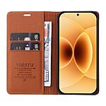 Θήκη Xiaomi 17 5G - YIKATU - Flip Πορτοφόλι από Συνθετικό Δέρμα (PU) με TPU - Καφέ - Wallet/Stand - Εικόνα 3