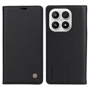 Θήκη Xiaomi 17 5G - YIKATU - Flip Πορτοφόλι από Συνθετικό Δέρμα (PU) με TPU - Μαύρο - Wallet/Stand
