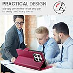 Θήκη Xiaomi 17 5G - OEM - Flip Πορτοφόλι από Συνθετικό Δέρμα (PU) με TPU - Κόκκινο - Wallet/Stand - Εικόνα 10