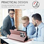 Θήκη Xiaomi 17 5G - OEM - Flip Πορτοφόλι από Συνθετικό Δέρμα (PU) με TPU - Ροζ Χρυσό - Wallet/Stand - Εικόνα 10