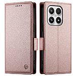 Θήκη Xiaomi 17 5G - OEM - Flip Πορτοφόλι από Συνθετικό Δέρμα (PU) με TPU - Ροζ Χρυσό - Wallet/Stand