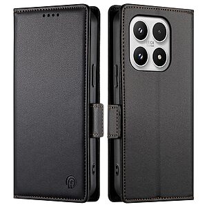 Θήκη Xiaomi 17 5G - OEM - Flip Πορτοφόλι από Συνθετικό Δέρμα (PU) με TPU - Μαύρο - Wallet/Stand