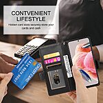 Θήκη Xiaomi 17 5G - OEM - Flip Πορτοφόλι από Συνθετικό Δέρμα (PU) με TPU - Μαύρο - Wallet/Stand - Εικόνα 8