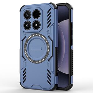 Θήκη Xiaomi 17 5G - OEM - Σκληρή Θήκη PC+TPU - Μπλε - Butterfly Armor