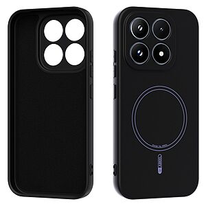 ΘΗΚΕΣ ΚΙΝΗΤΩΝ ΑΞΕΣΟΥΑΡ HTC Desire 310 31 Θήκη Xiaomi 17 5G - ABEEL - Πλάτη Σιλικόνης - Μαύρο - MagSafe