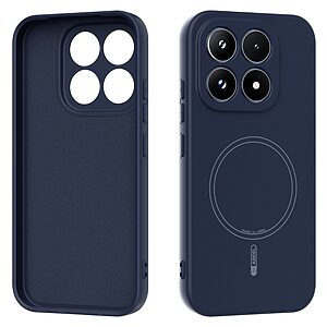 Θήκη Xiaomi 17 5G - ABEEL - Πλάτη Σιλικόνης - Μπλε - MagSafe