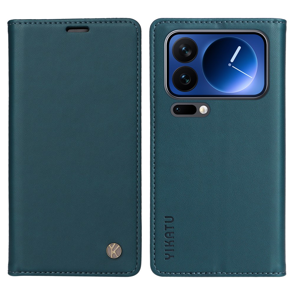 Θήκη Xiaomi 17 Pro 5G - YIKATU - Flip Πορτοφόλι από Συνθετικό Δέρμα (PU) με TPU - Πράσινο - Wallet/Stand Θήκη Xiaomi 17 Pro 5G - YIKATU - Flip Πορτοφόλι από Συνθετικό Δέρμα (PU) με TPU - Πράσινο - Wallet/Stand