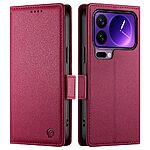 Θήκη Xiaomi 17 Pro 5G - OEM - Flip Πορτοφόλι από Συνθετικό Δέρμα (PU) με TPU - Κόκκινο - Wallet/Stand